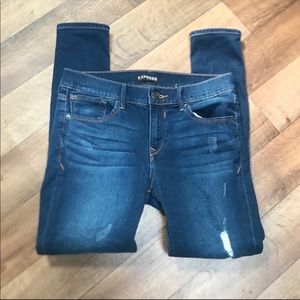 Express ankle jeans